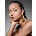 Gold Plated Handcrafted Brass Earrings