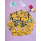 Yellow Hand Block Printed Cotton Shirt