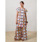 Multicolor Printed Poplin Co-ord Set- Set of 2