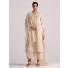 Beige Woven Viscose Suit - Set of 3