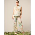 Multicolor Printed Cotton Co-ord Set- Set of 2
