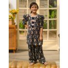 Blue Printed Cotton Kurta with Salwar- Set of 2