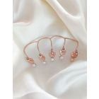 Rose Gold Plated Handcrafted Brass Palmcuff