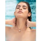 Rose Gold Plated Handcrafted Brass Necklace