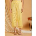 Yellow Cotton Pants