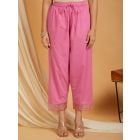 Pink Cotton Pants