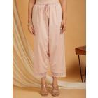 Peach Cotton Pants