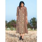 Multicolor Cotton Printed Dress