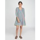 Multicolor Printed Cotton Dress