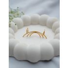 Gold Plated Handcrafted Brass Ear Cuffs