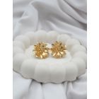 Gold Plated Handcrafted Brass Earrings