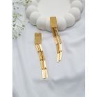 Gold Plated Handcrafted Brass Earrings