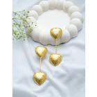 Gold Plated Handcrafted Brass Earrings