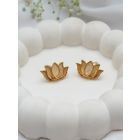 Gold Plated Handcrafted Brass Earrings