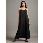 Black Linen Dress