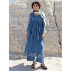 Blue Gota Work Cotton Mul Suit - Set of 3