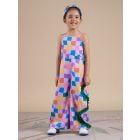 Multicolor Printed Cotton Poplin Jumpsuit