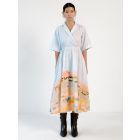 Multicolor Printed Cotton Dress