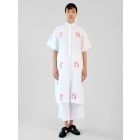White Embroidered Cotton Kurta with Pants- Set of 2