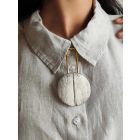 Dual Toned Handcrafted Brass Necklace