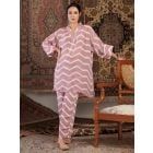 Pink Printed Crepe Co-ord Set- Set of 2