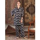 Black Printed Crepe Co-ord Set- Set of 2