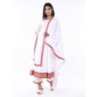 White Cotton Suit - Set of 3