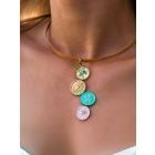 Gold Plated Handcrafted Brass Choker
