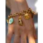 Gold Plated Handcrafted Brass Bracelet