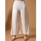 White Cotton Palazzo