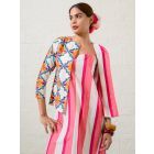 Multicolor Printed Poplin Jacket