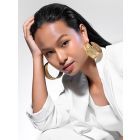 Gold Plated Handcrafted Brass Earrings