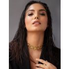 Gold Plated Handcrafted Brass Choker