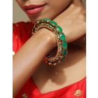 Multicolor Handcrafted Metal Bangle
