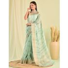 Blue Banarasi Kota Doria Saree
