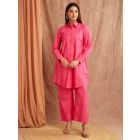 Pink Cotton Co-ord Set - Set of 2