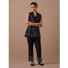 Black Dori Work Organic Cotton Twill Blazer