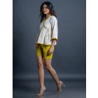 White Organic Cotton Co-ord Set - Set of 2