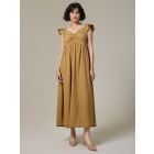 Beige Cotton Dress