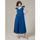 Blue Cotton Dress