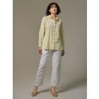Lemon Yellow Cotton Slub Shirt