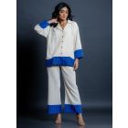 White Organic Cotton Co-ord Set - Set of 2