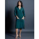 Teal Green Organic Cotton Dress