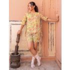Multicolor Hand Block Printed Cotton Top