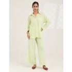Pastel Green Cotton Co-ord Set- Set of 2
