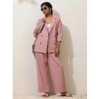 Lilac Cotton Linen Co-ord Set - Set of 2