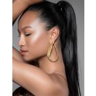 Gold Plated Handcrafted Brass Earrings