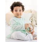 Green Checkered Cotton Co-ord Set - Set of 3