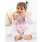 Pink Striped Cotton Co-ord Set - Set of 3