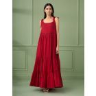 Red Cotton Dress